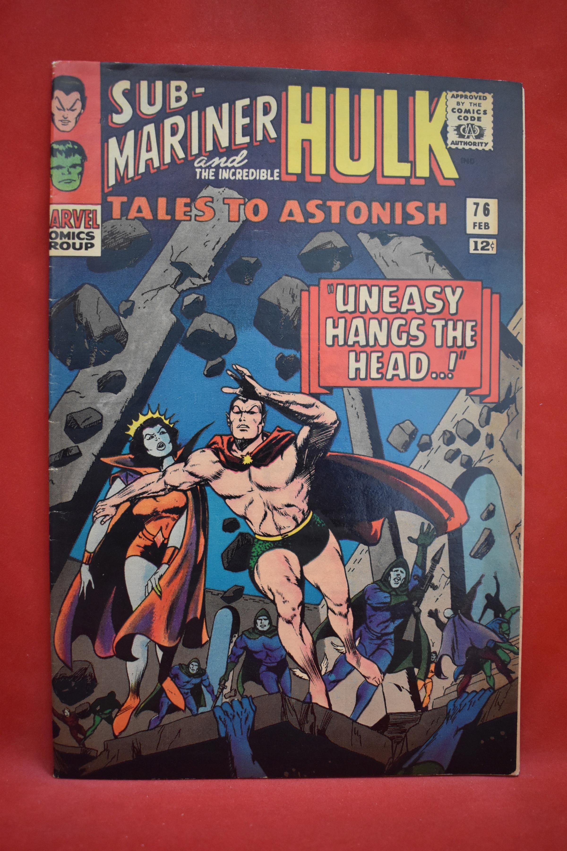 TALES TO ASTONISH #76 | I AGAINST THE WORLD! | STAN LEE, JACK KIRBY, GIL KANE - 1966