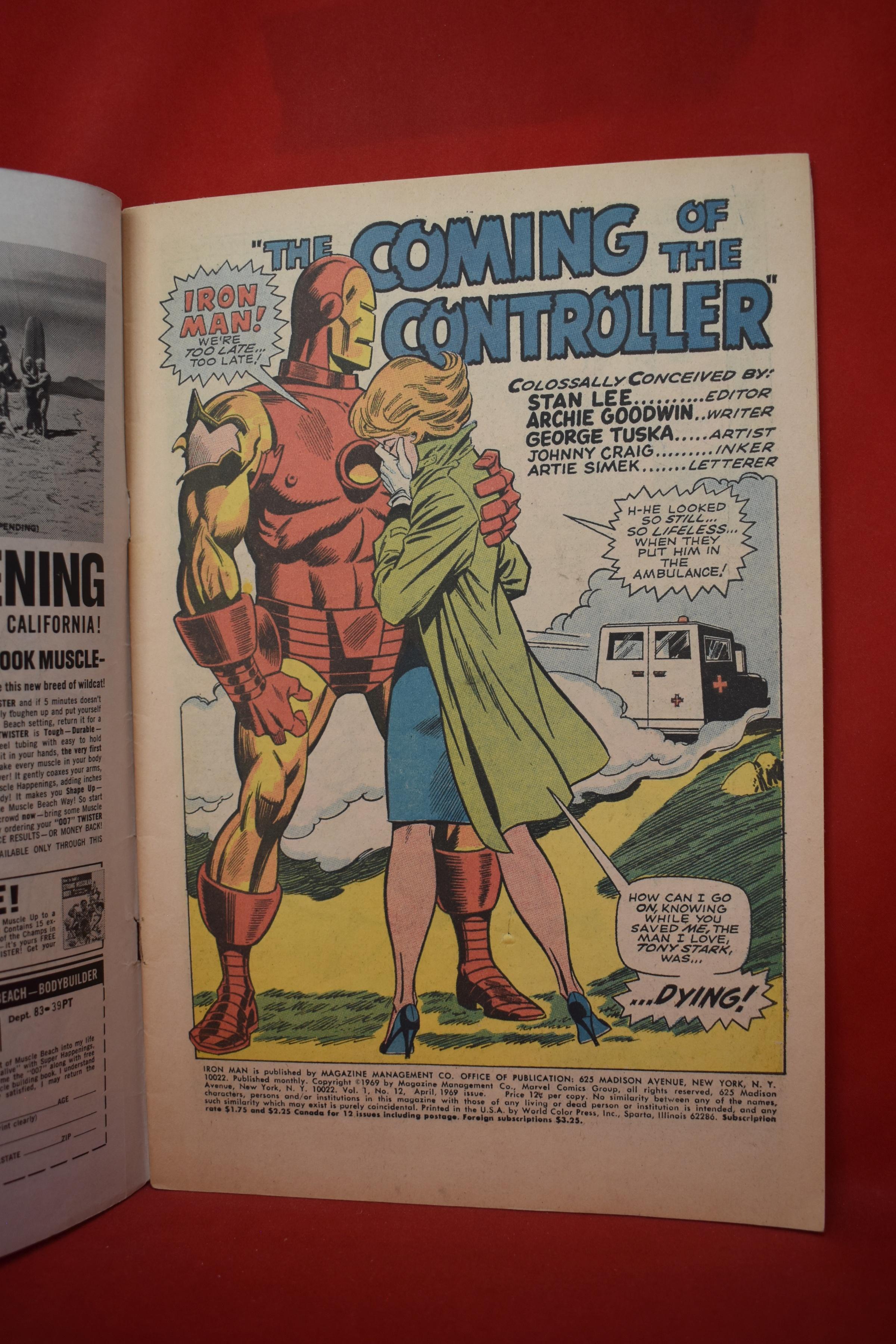 IRON MAN #12 | KEY 1ST APPEARANCE OF THE CONTROLLER!