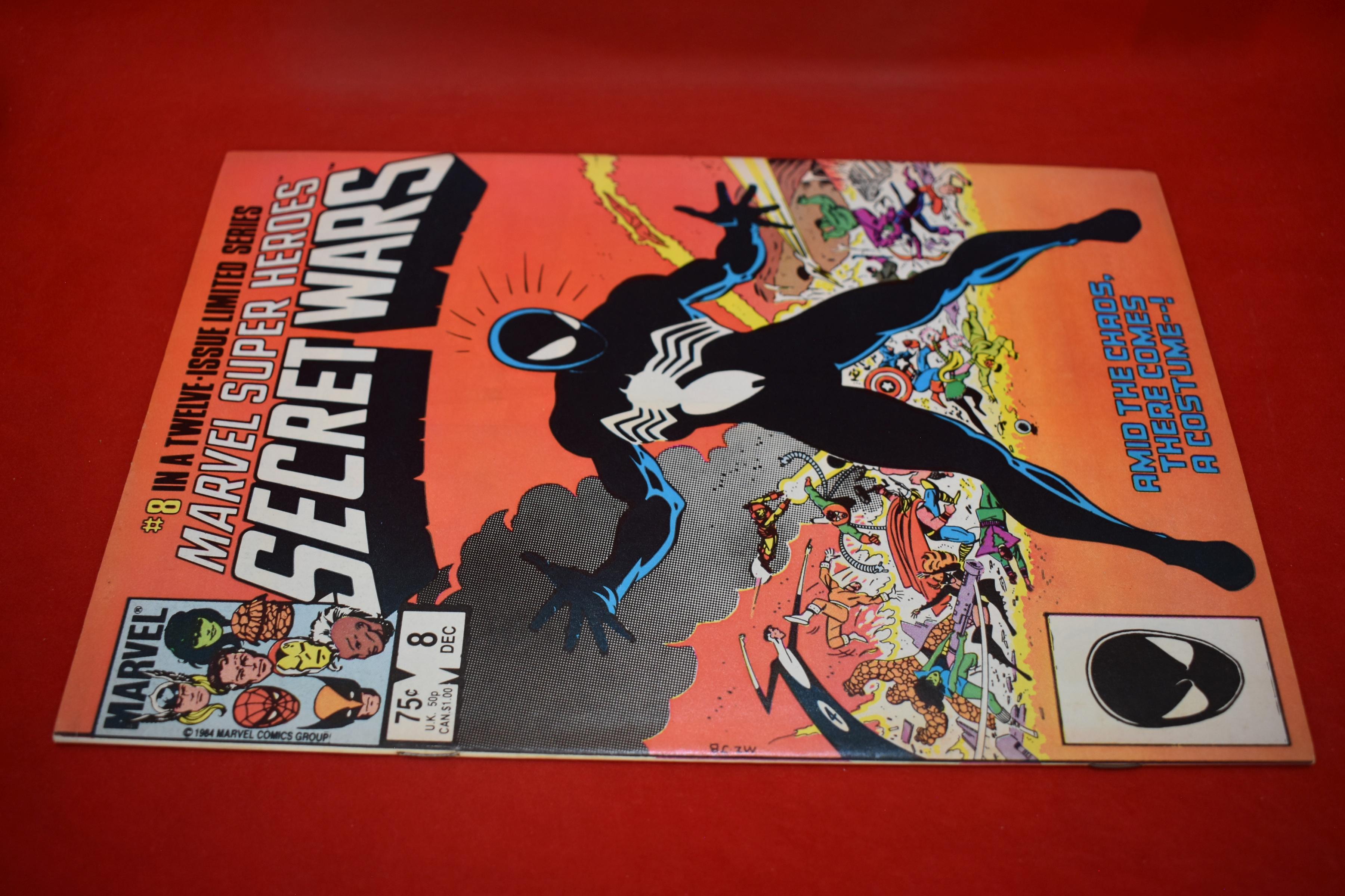 SECRET WARS #8 | KEY ORIGIN OF BLACK SUIT! | NICE BOOK!