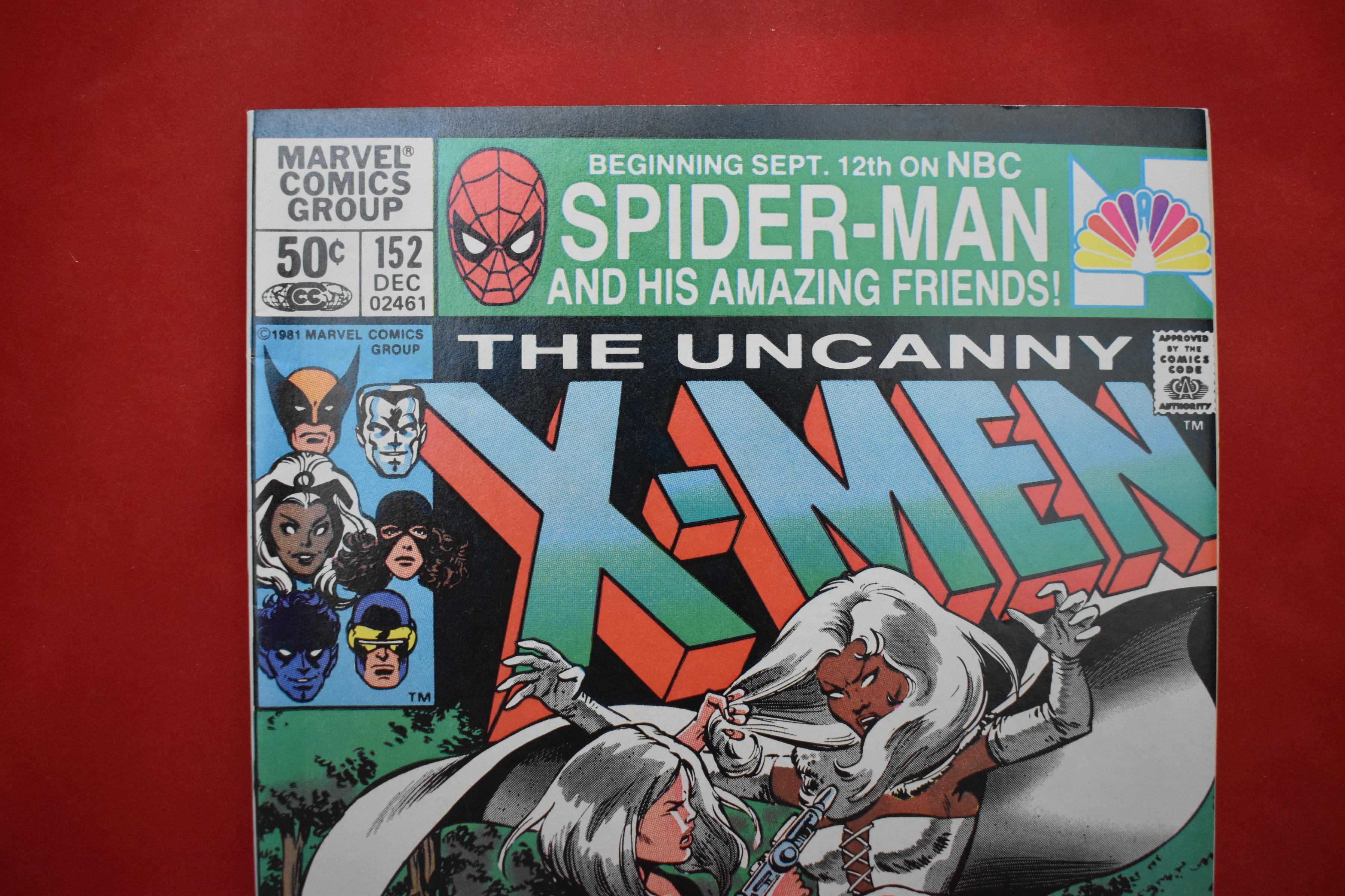 UNCANNY X-MEN #152 | THE HELLFIRE GAMBIT! | BOB MCLEOD - NEWSSTAND