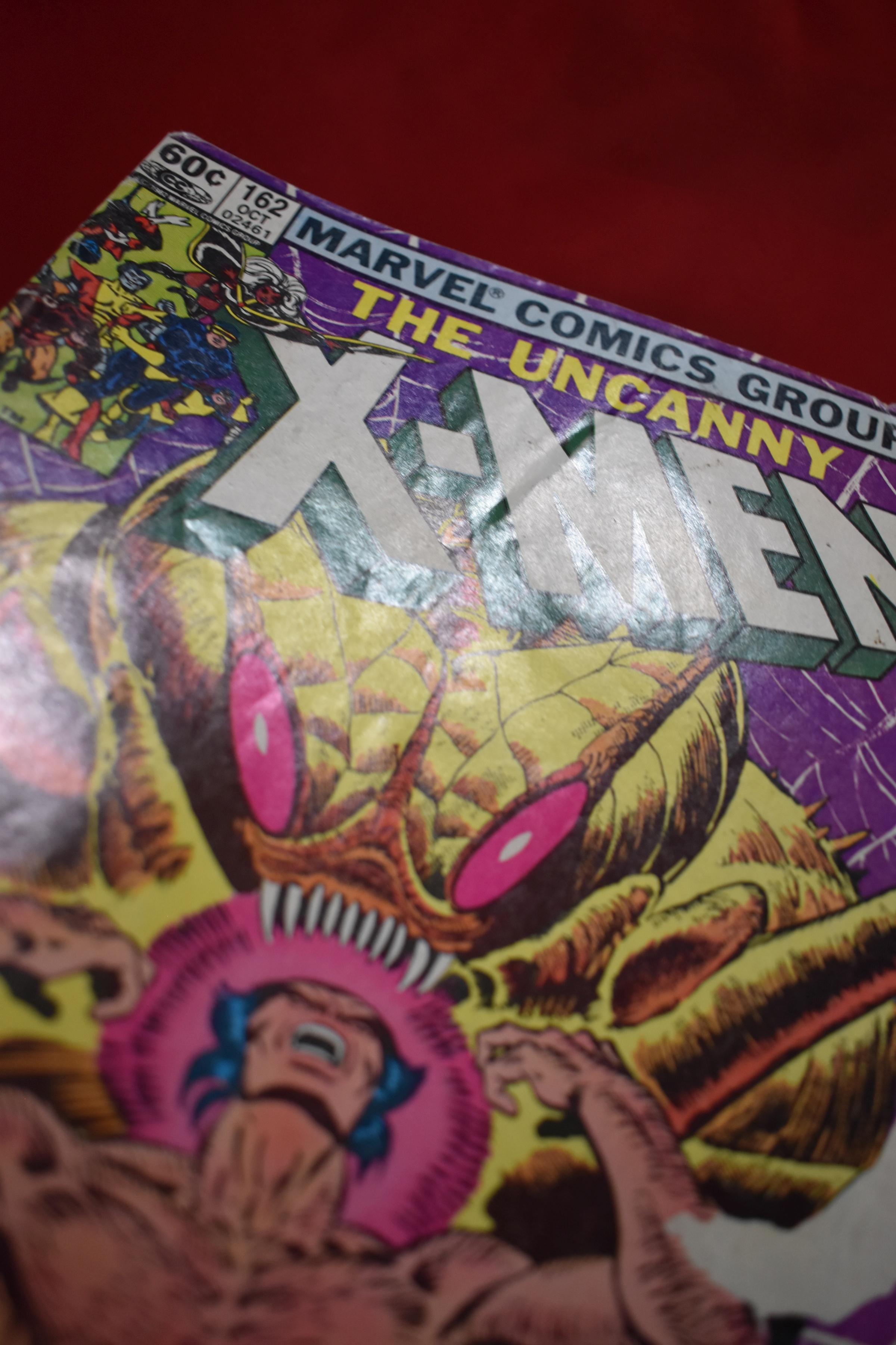 X-MEN #162 | SOLO WOLVERINE STORY - NEWSSTAND | *CREASING - SEE PICS*