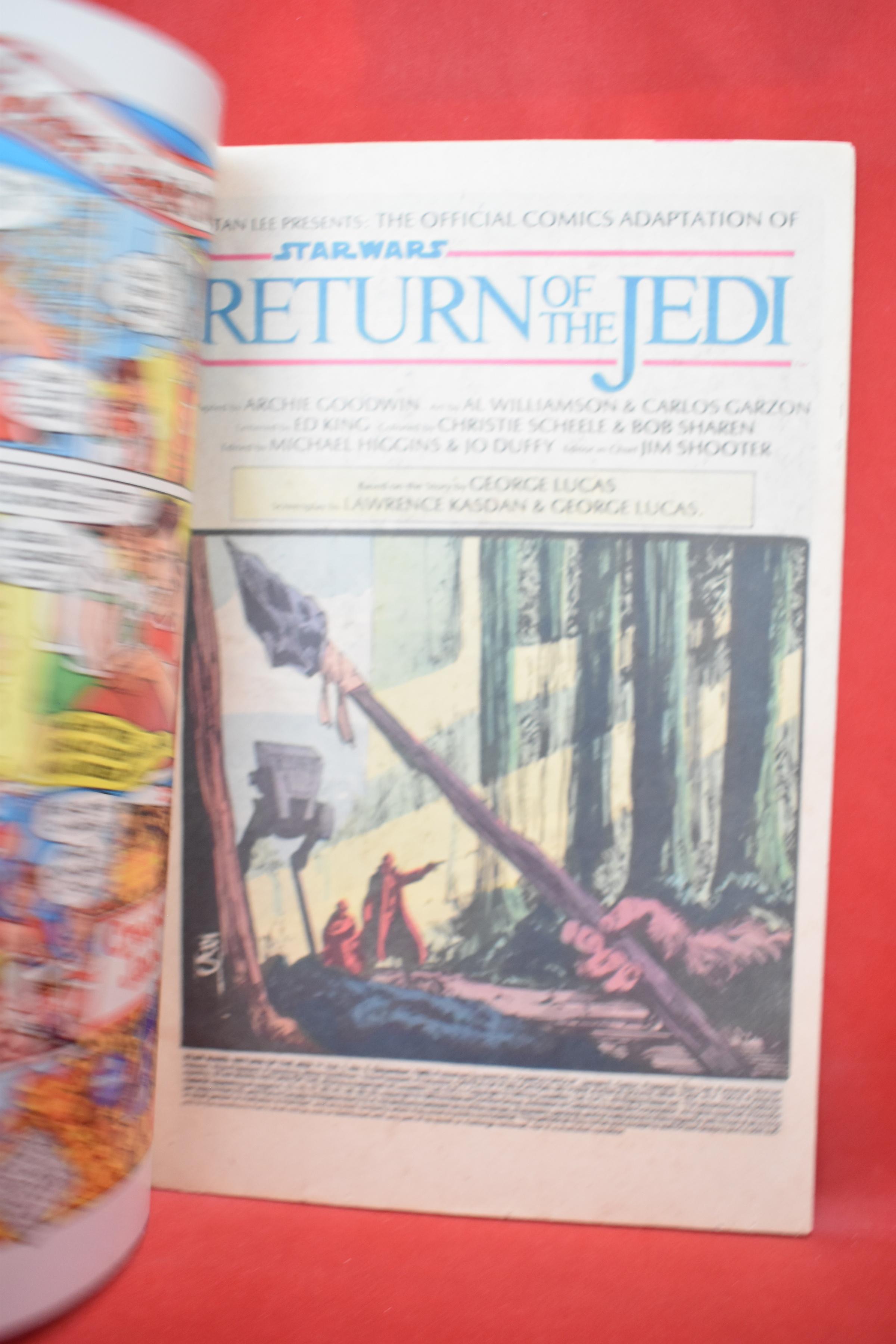 RETURN OF THE JEDI 1-4 | KEY SET - 1ST JABBA, 1ST PALPATINE, 1ST ADMIRAL ACKBAR - ALL NEWSSTAND!