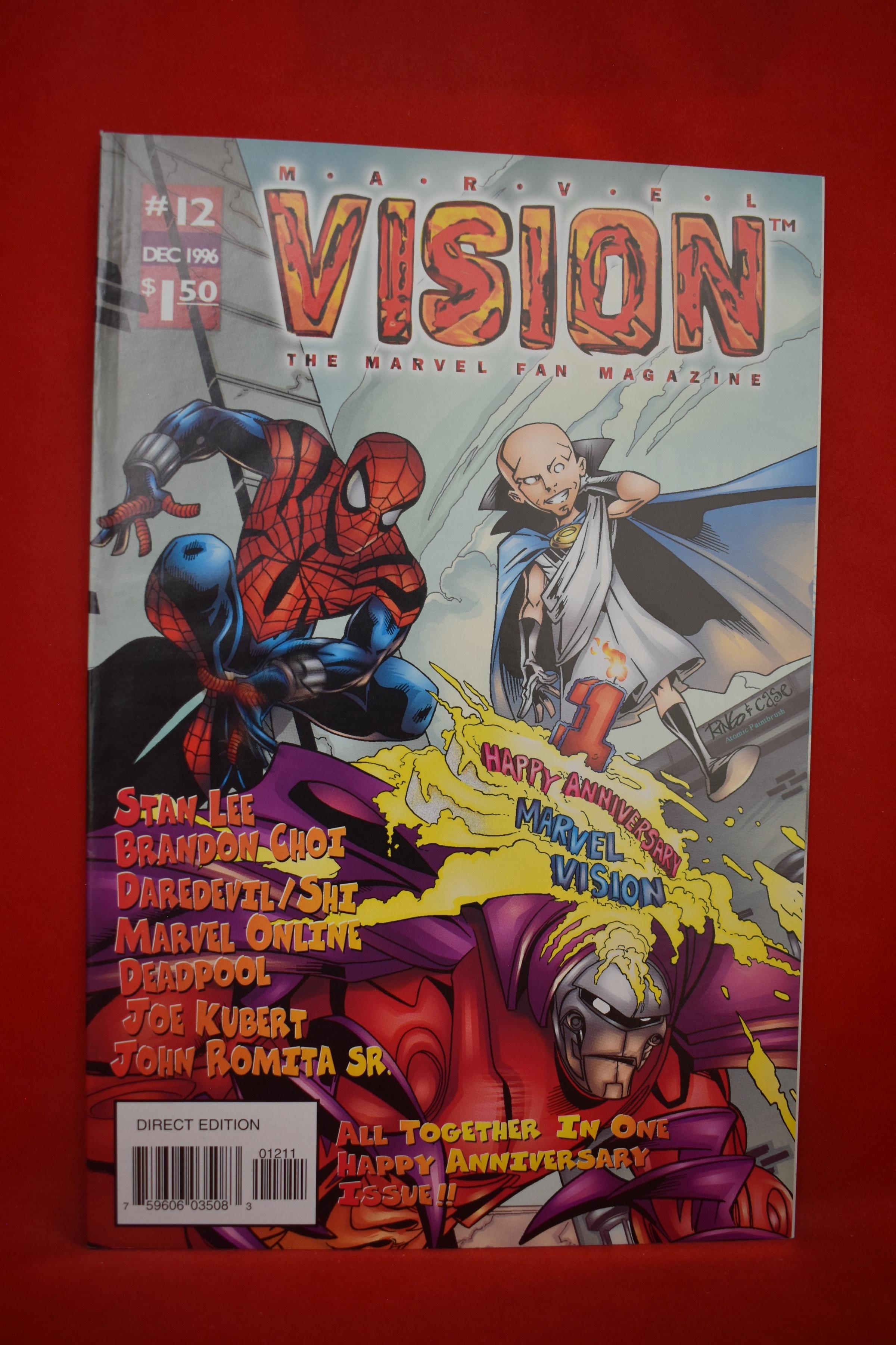 MARVEL VISION #12 | DEADPOOL - SPIDERMAN - JOHN ROMITA SR - STAN LEE