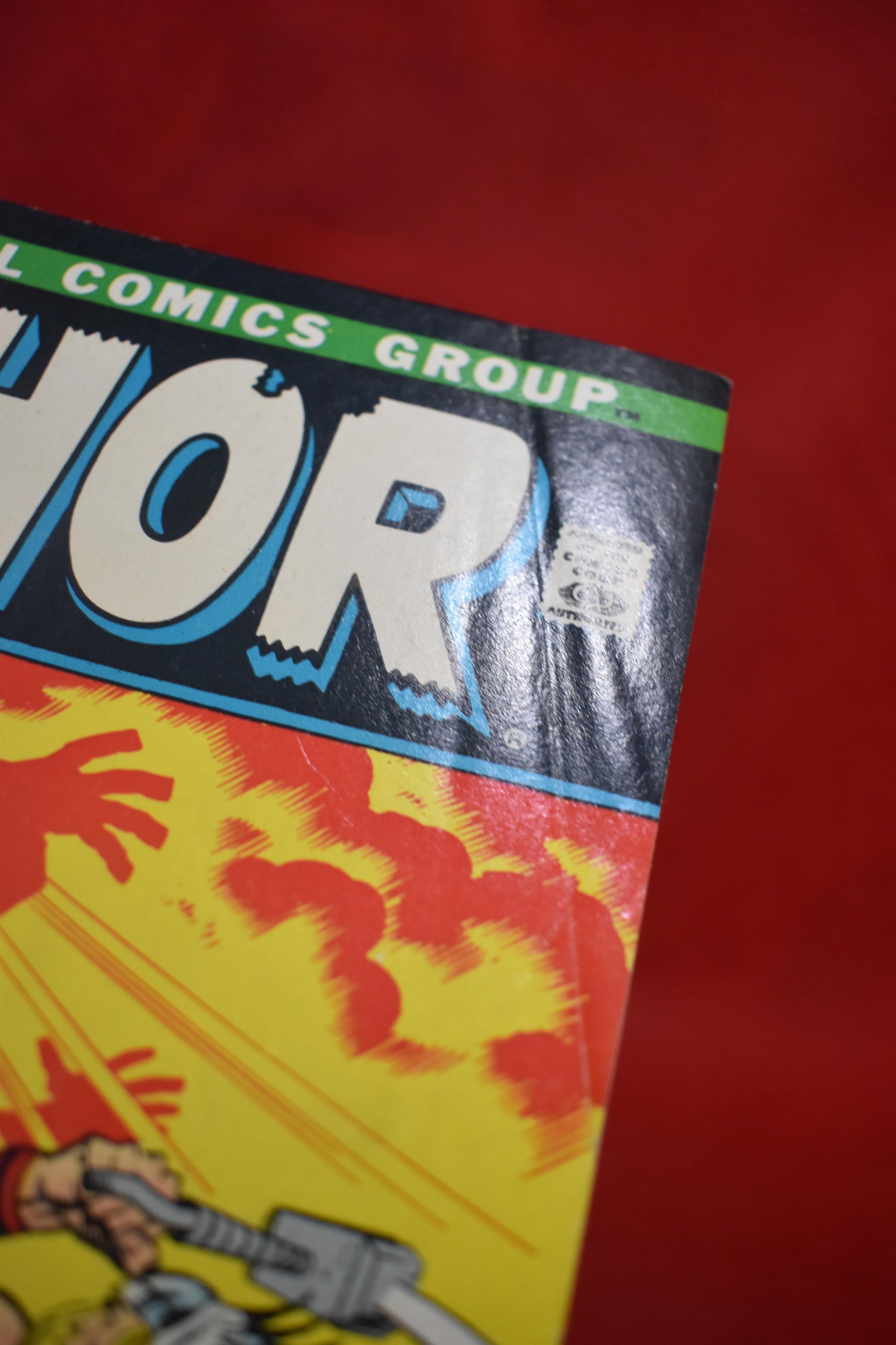 THOR #203 | 1ST TEAM APP OF YOUNG GODS! | *SOLID - PRETTY MINOR CREASING - SEE PICS*