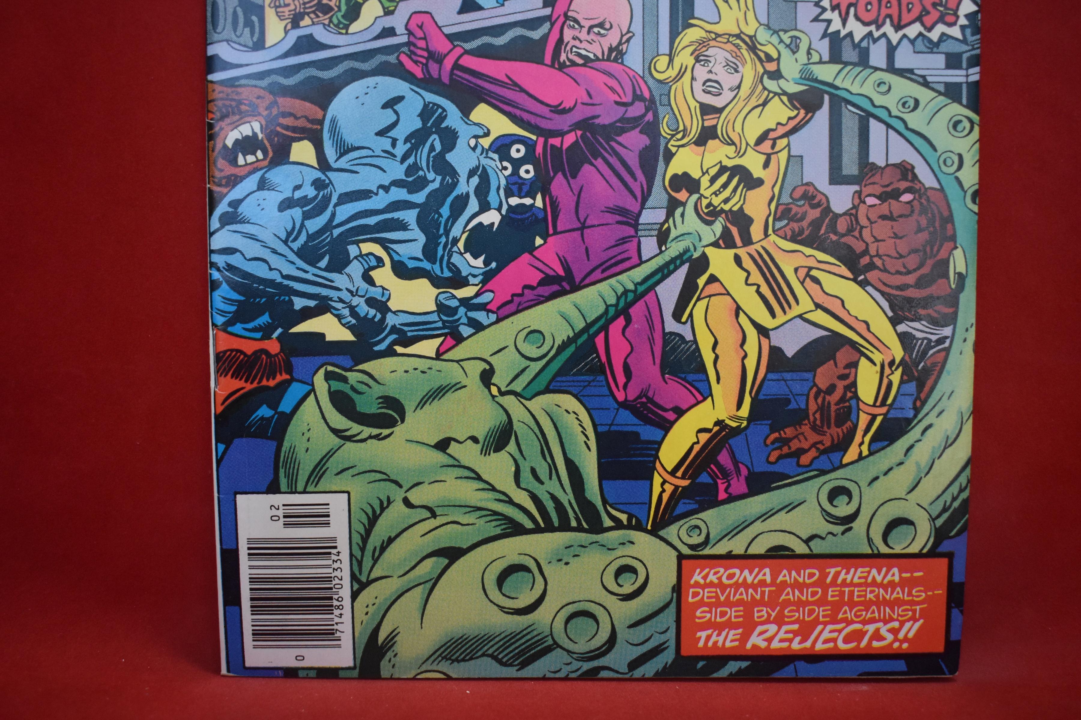 ETERNALS #8 | 1ST APPEARANCE OF RANSAK, 1ST APP OF KRAKAS! | JACK KIRBY - 1977