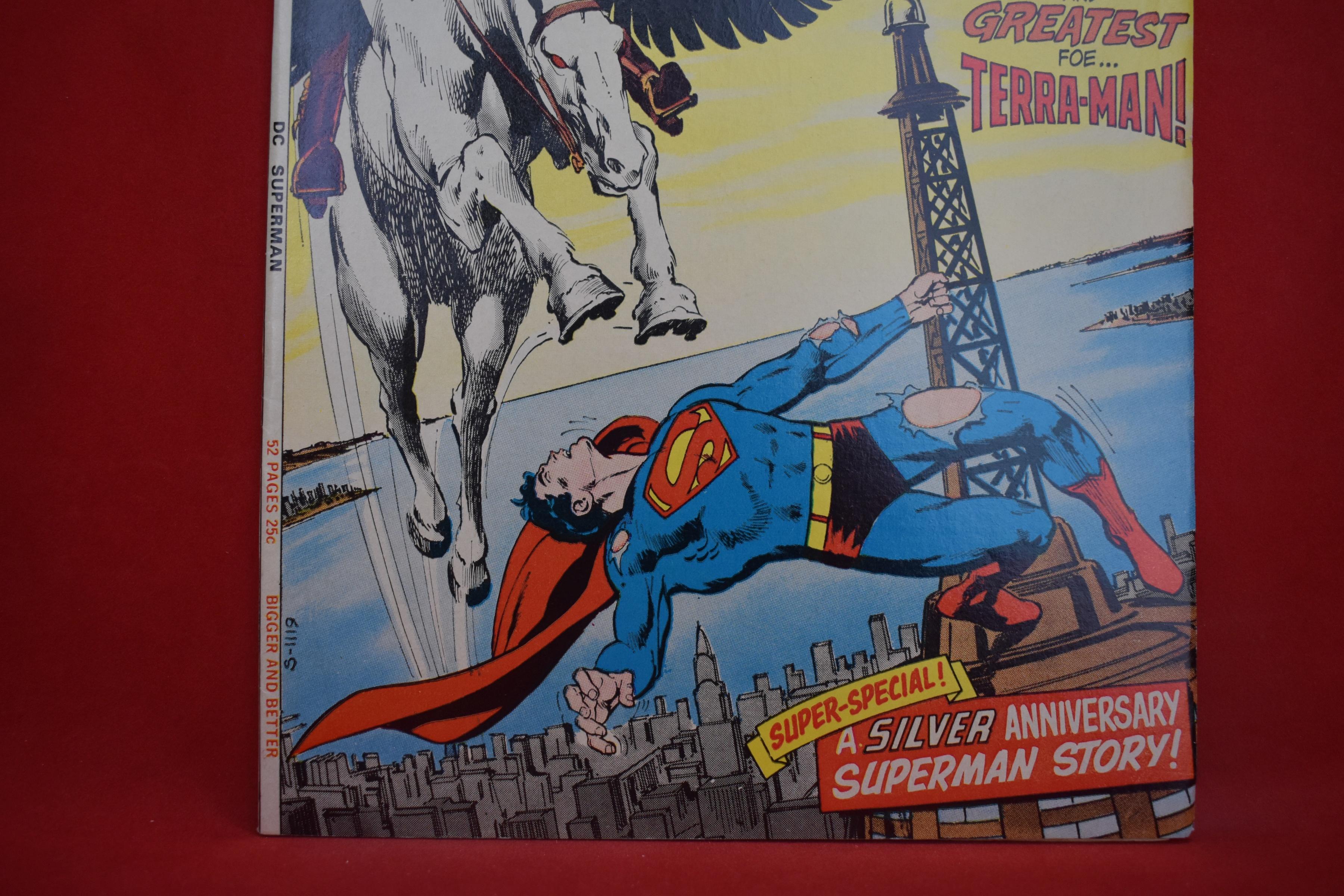 SUPERMAN #249 | KEY 1ST APPEARANCE OF TERRA-MAN! | CLASSIC NEAL ADAMS - 1972