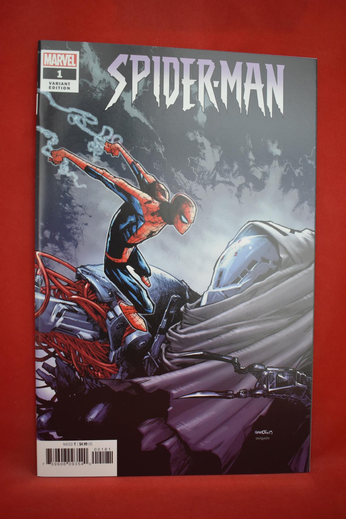 SPIDERMAN #1 | 1ST APP OF CADAVEROUS | JJ ABRAMS SERIES - RAMOS VARIANT