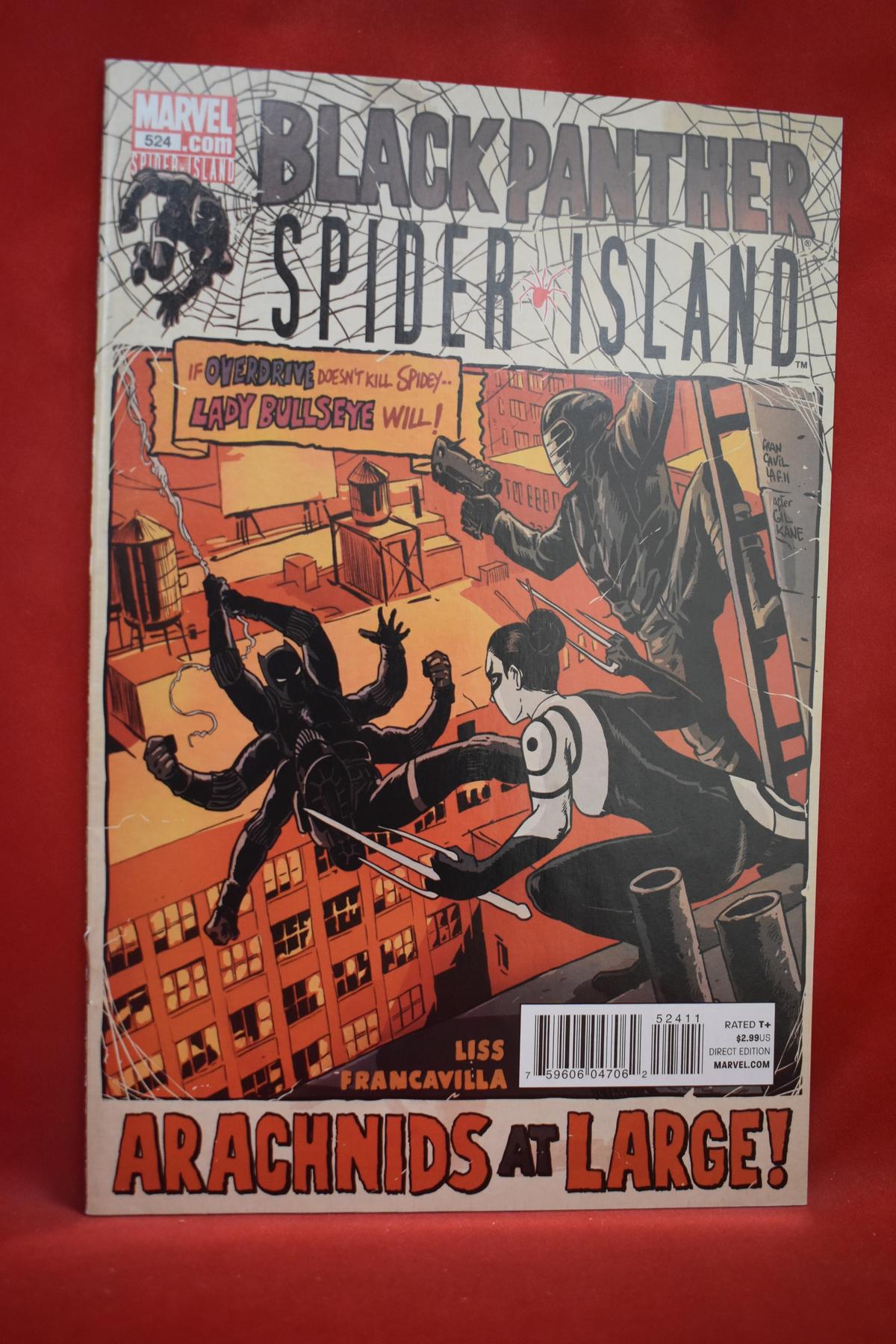 BLACK PANTHER #524 | LADY BULLSEYE COVER - SPIDER ISLAND