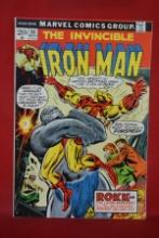 IRON MAN #64 | ROKK COMETH! | CLASSIC JOHN ROMITA SR - 1973