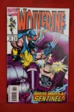 WOLVERINE #72 | WHERE WALKS A SENTINEL | LARRY HAMA & JOE RUBINSTEIN