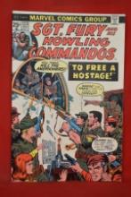 SGT FURY #123 | TO FREE A HOSTAGE! | REPRINTS SGT FURY #21 - DICK AYERS & STAN LEE