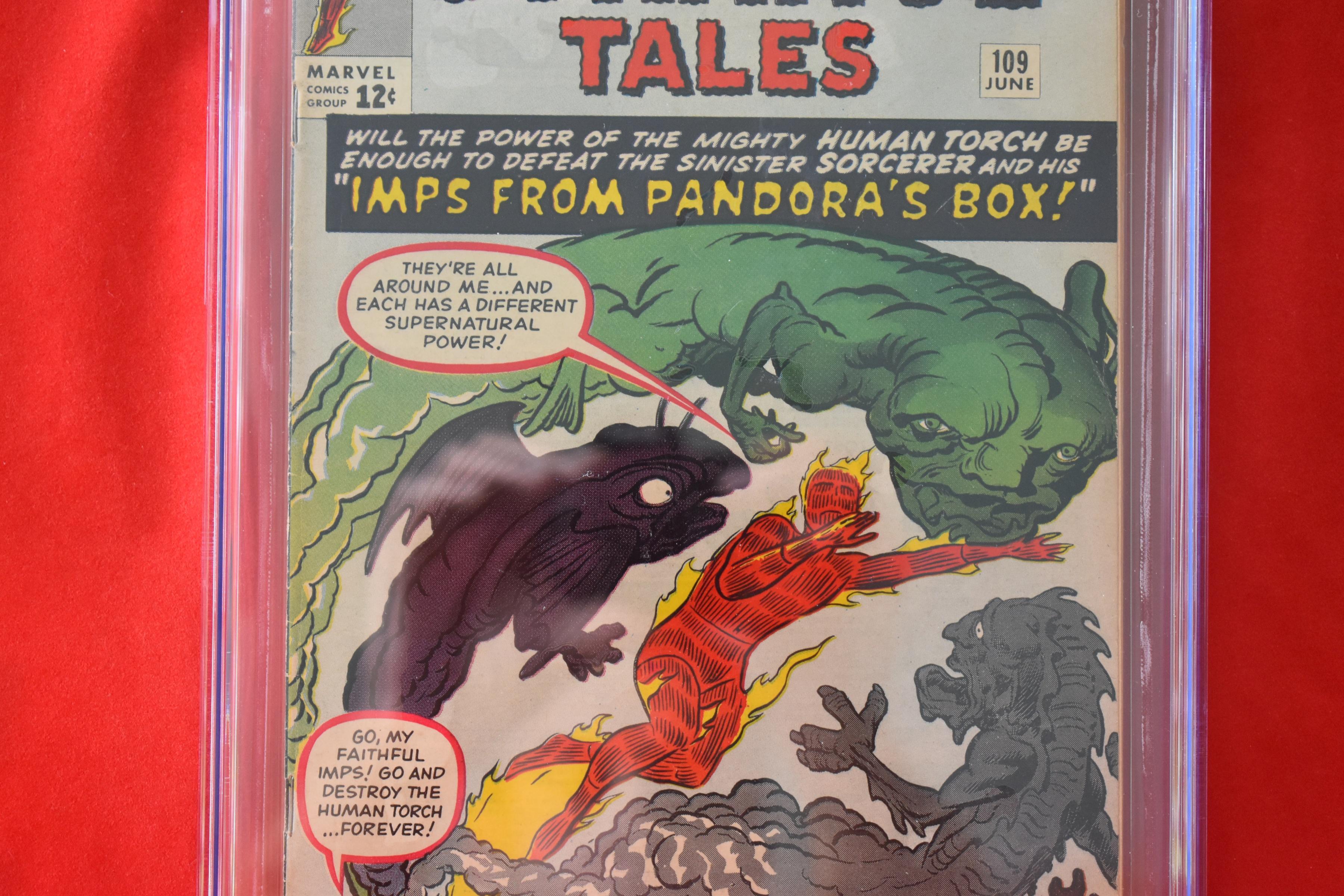 STRANGE TALES #109 | KEY 1ST APP OF CIRCE (SERSI), FANTASTIC FOUR | DITKO, AYERS, KIRBY, LEE - 1963!