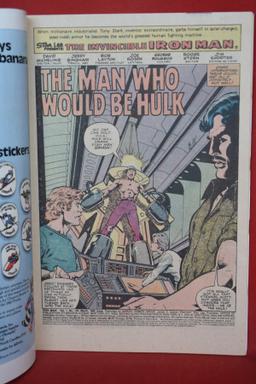 IRON MAN #132 | CLASSIC BATTLE WITH THE HULK! | BOB LAYTON - 1980
