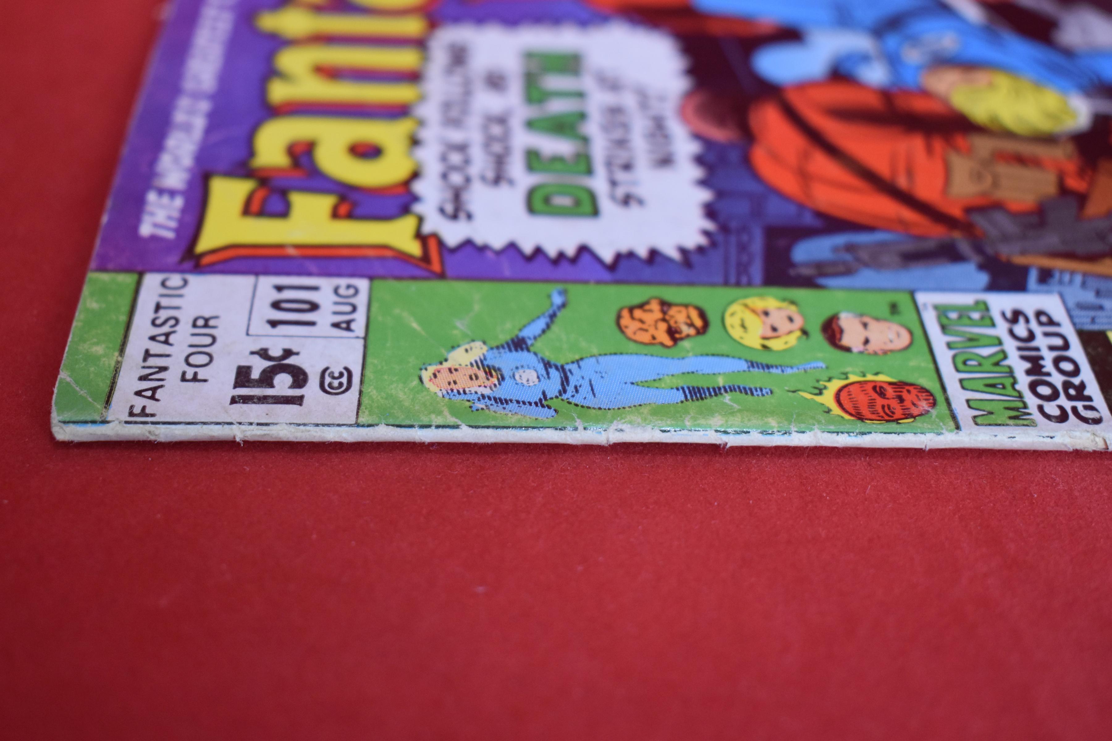 FANTASTIC FOUR #101 | BEDLAM IN THE BAXTER BUILDING! | LEE/KIRBY - 1970