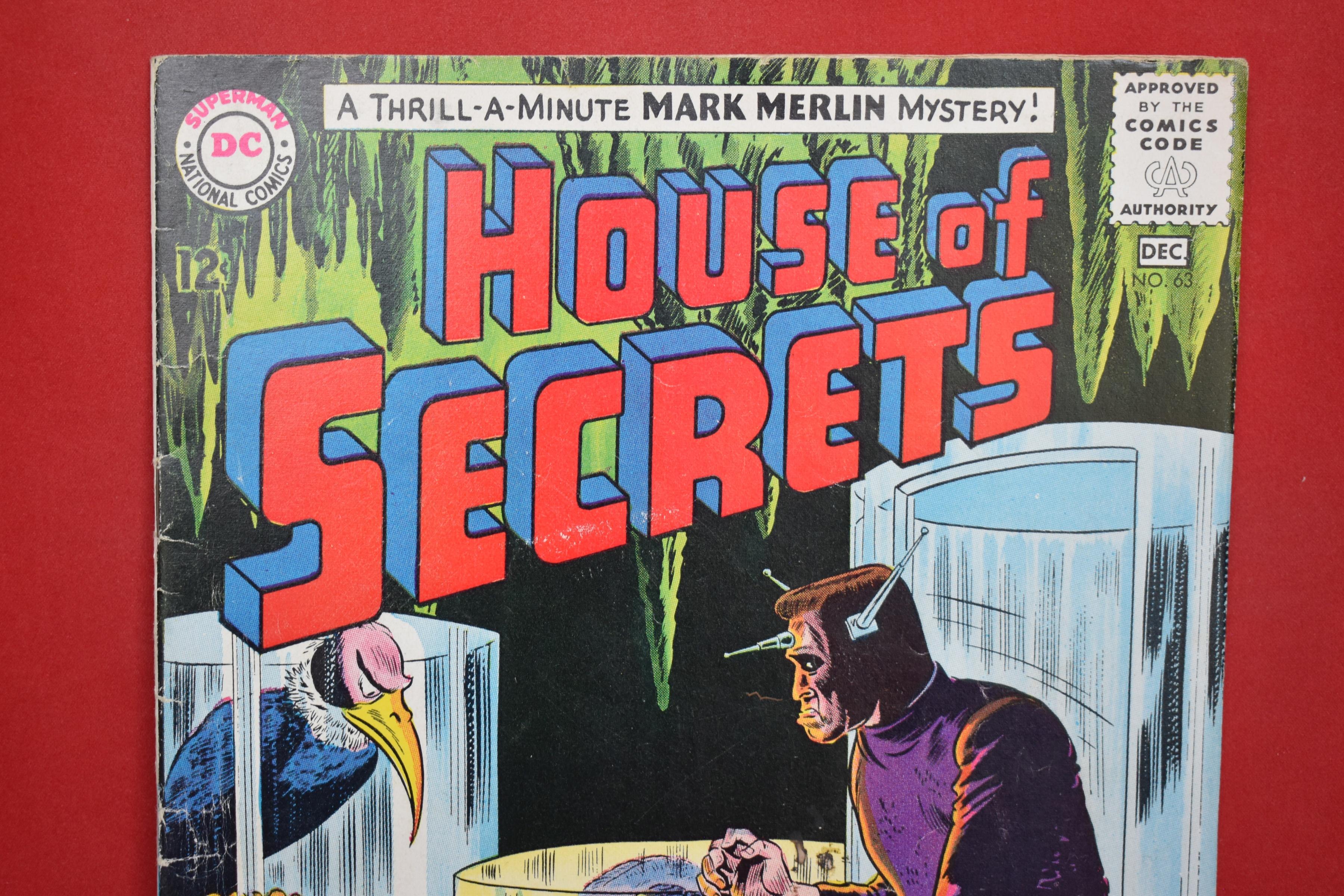 HOUSE OF SECRETS #63 | THE NEST OF FEAR! | DICK DILLIN & SHELDON MOLDOFF - 1963