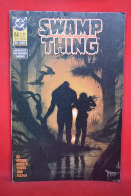 SWAMP THING #64 | FINAL SWAMP THING ISSUE WRITTEN BY ALAN MOORE!