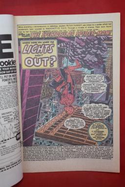 SPECTACULAR SPIDERMAN #20 | WHERE WERE YOU WHEN THE LIGHTS WENT OUT! | ERNIE CHAN - 1978