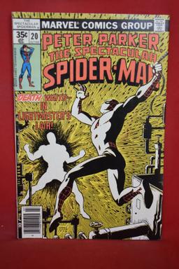 SPECTACULAR SPIDERMAN #20 | WHERE WERE YOU WHEN THE LIGHTS WENT OUT! | ERNIE CHAN - 1978