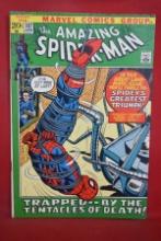 AMAZING SPIDERMAN #107 | SPIDEY SMASHES THRU! | KIRBY/LEE - 1972 - OVERALL PRETTY NICE!
