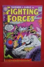 OUR FIGHTING FORCES #91 | HUMAN SHOOTING GALLERY - 1965 | *STAPLES GOOD, DAMAGE, SEE PICS*