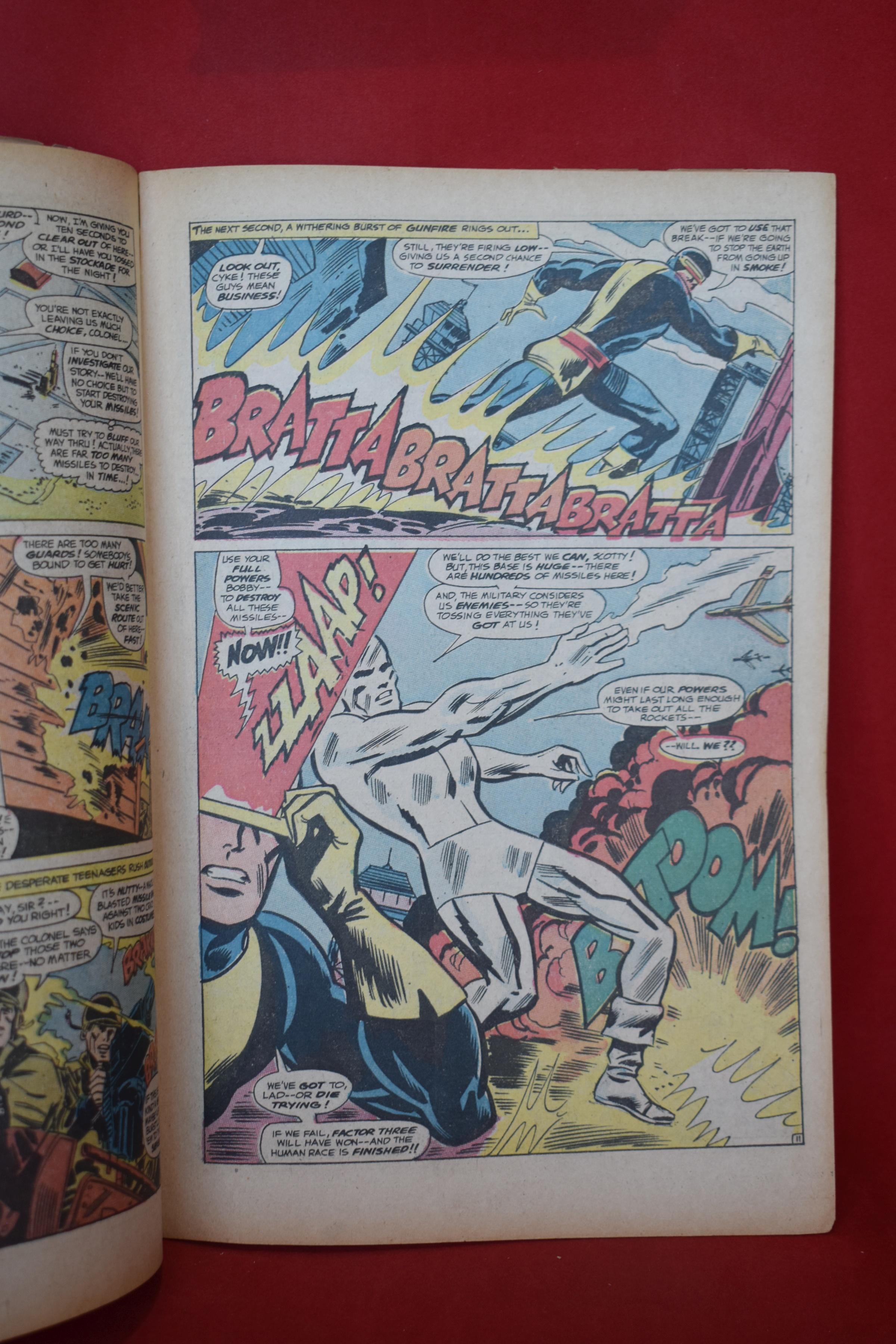 X-MEN #38 | KEY ORIGIN STORIES BEGIN! | HECK/ADKINS - 1967 | *SPINE SPLIT - SEE PICS*