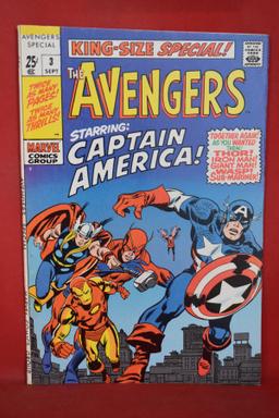 AVENGERS ANNUAL #3  | REPRINTS KEY AVENGERS ISSUES | JOHN BUSCEMA - 1969 - PRETTY NICE!