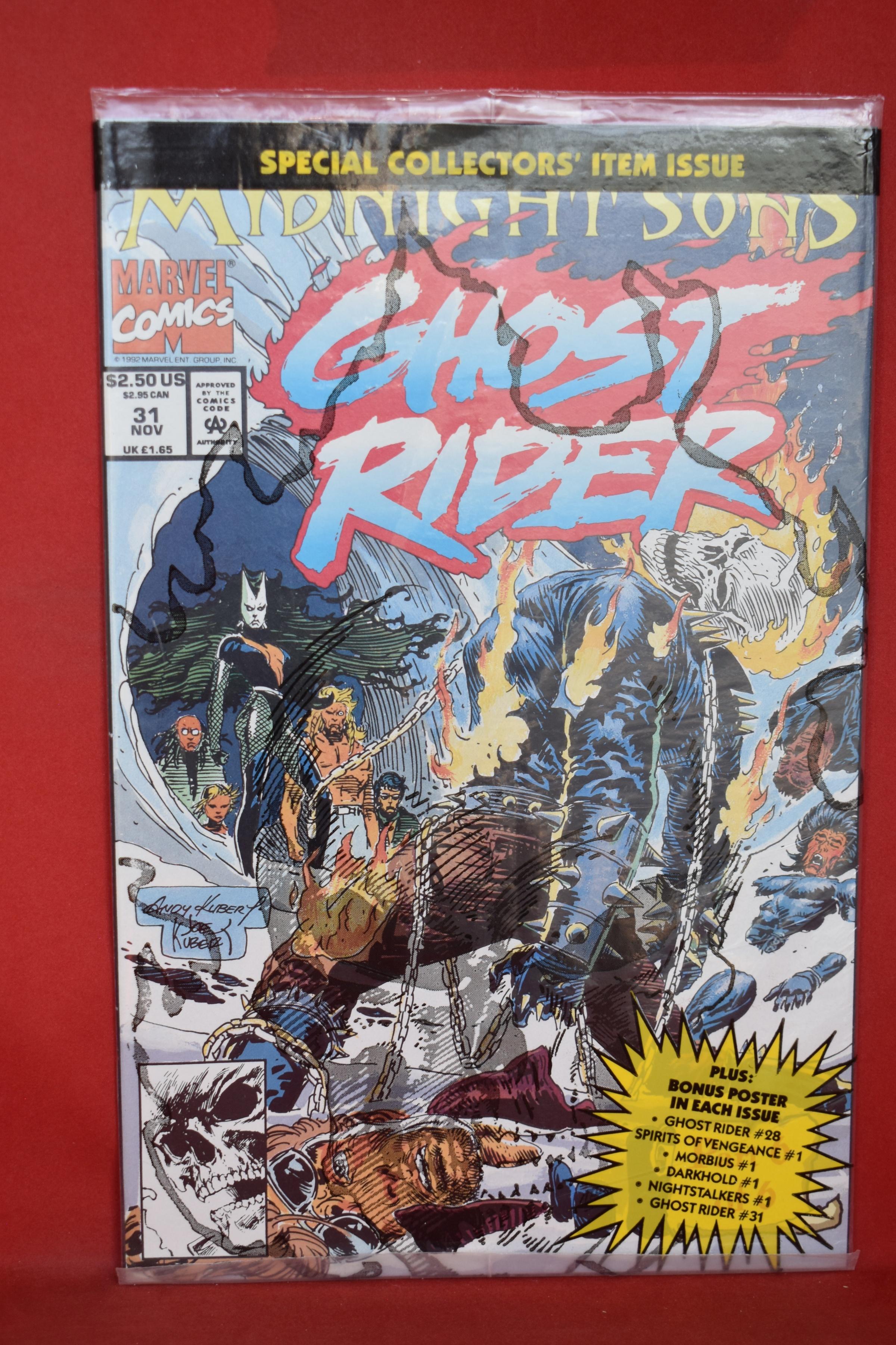 GHOST RIDER #31 | 1ST FULL TEAM APPEARANCE OF MIDNIGHT SONS - SEALED IN POLYBAG