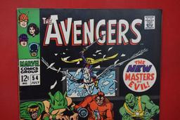 AVENGERS #54 | KEY 1ST CAMEO APP OF ULTRON, 2ND DANE WHITMAN AS BLACK KNIGHT - NICE BOOK!
