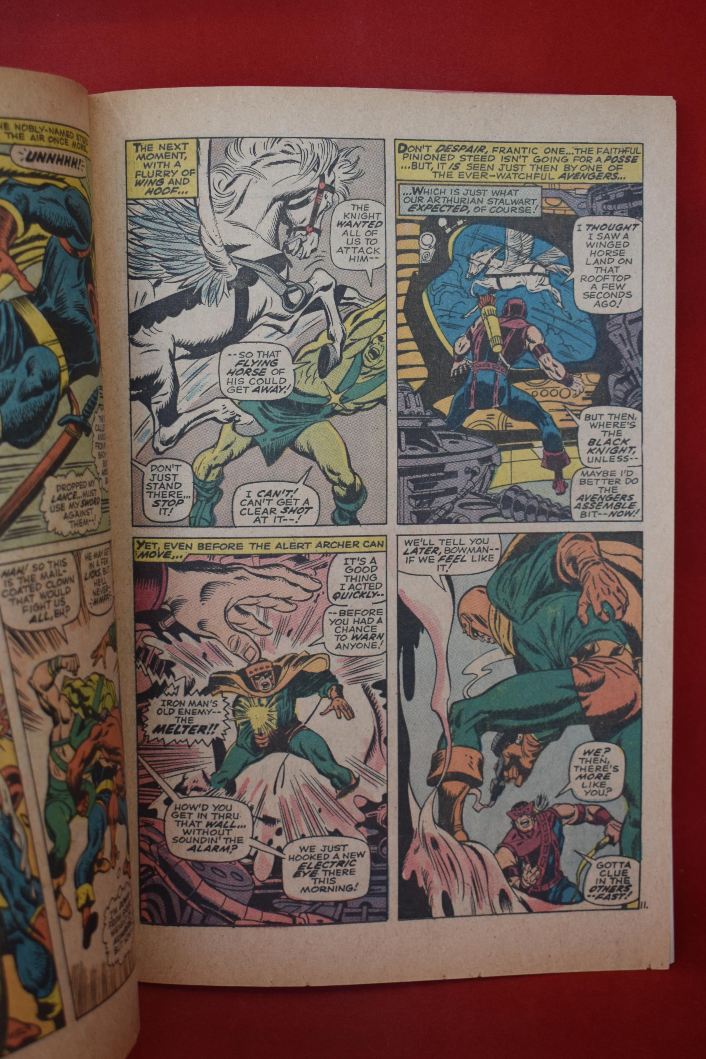 AVENGERS #54 | KEY 1ST CAMEO APP OF ULTRON, 2ND DANE WHITMAN AS BLACK KNIGHT - NICE BOOK!