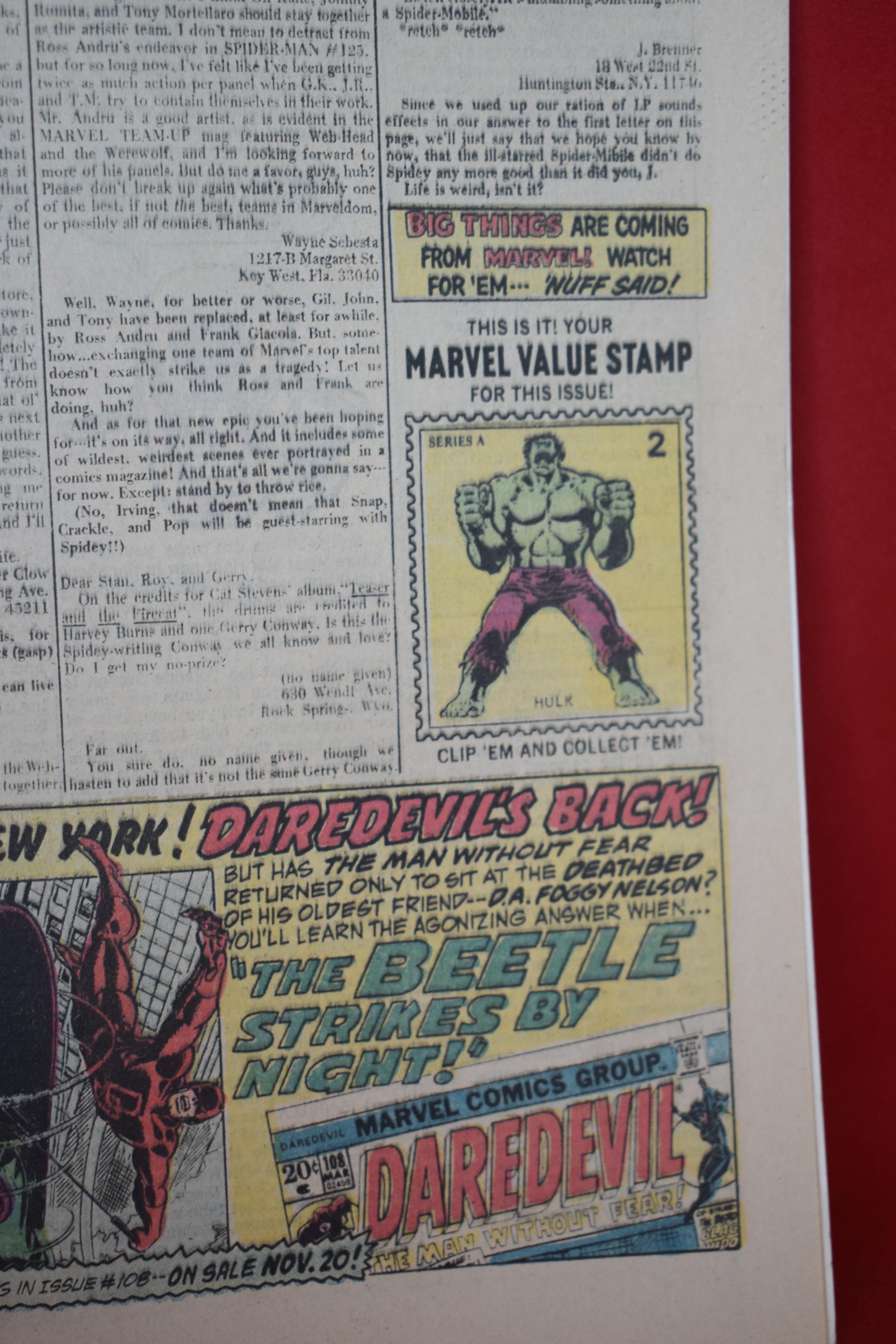 AMAZING SPIDERMAN #130 | 1ST SPIDER-MOBILE, 1ST COVER APP OF JACKAL!