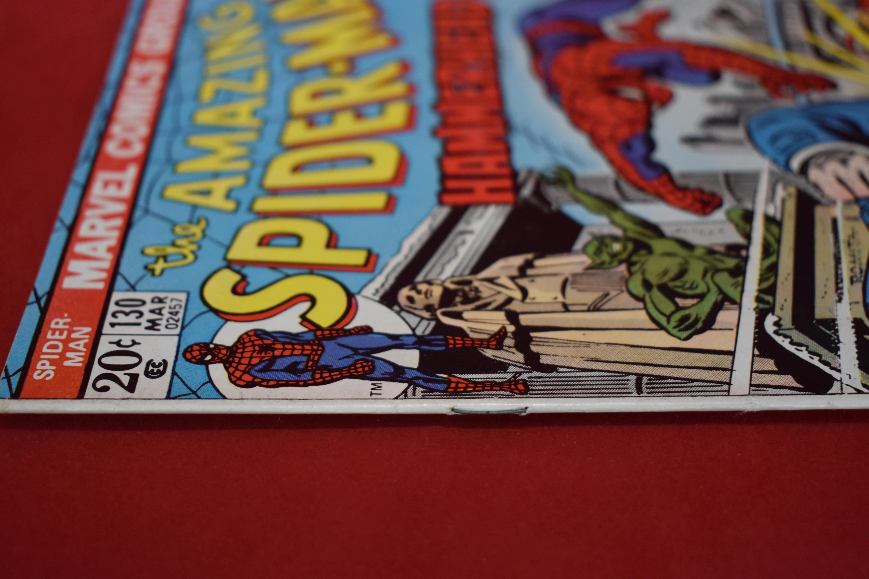 AMAZING SPIDERMAN #130 | 1ST SPIDER-MOBILE, 1ST COVER APP OF JACKAL!