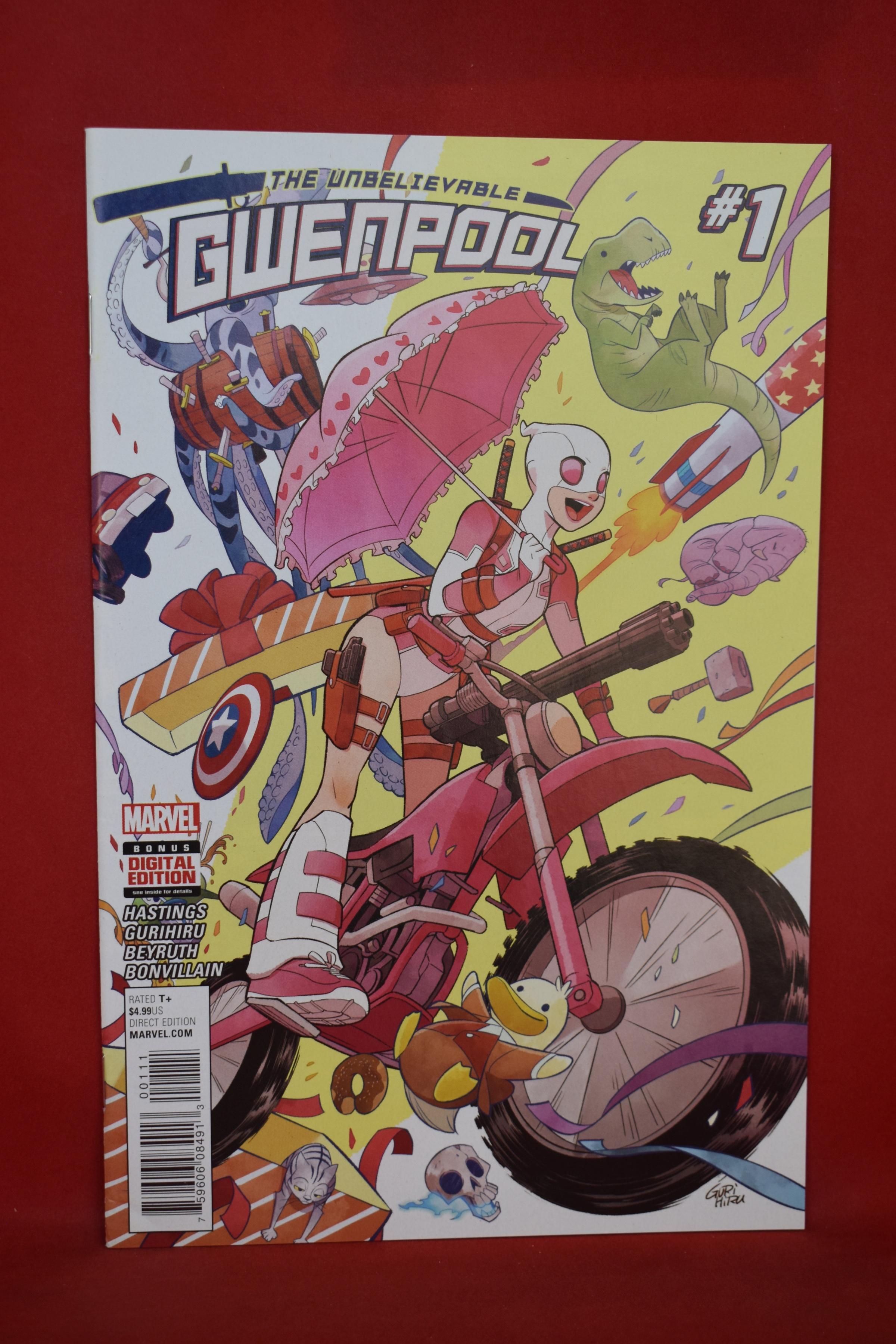 UNBELIEVABLE GWENPOOL #1 | 1ST SOLO TITLE SERIES FEATURING GWENPOOL