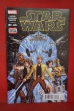 STAR WARS #1 | 1ST MARVEL ISSUE SINCE REACQUIRING STAR WARS TITLE, BLACK 2ND PRINT VARIANT