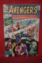 AVENGERS #7 | EARLY APPEARANCES - CLASSIC KIRBY/HECK - 1964 | *STAPLES SOLID, WEAR, SEE PICS*
