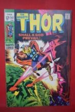 THOR #161 | KEY ORIGIN OF GALACTUS! | CLASSIC JACK KIRBY - 1969 - VERY NICE BOOK!