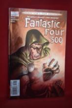 FANTASTIC FOUR #500 | 1ST MARVEL TITLE TO REACH 500TH ISSUE | DOCTOR DOOM FOIL VARIANT