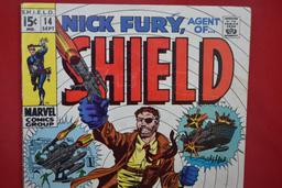 NICK FURY AGENT OF SHIELD #14 | CLASSIC HERB TRIMPE | *FAINT INDENTATIONS, SOLID, SEE PICS*