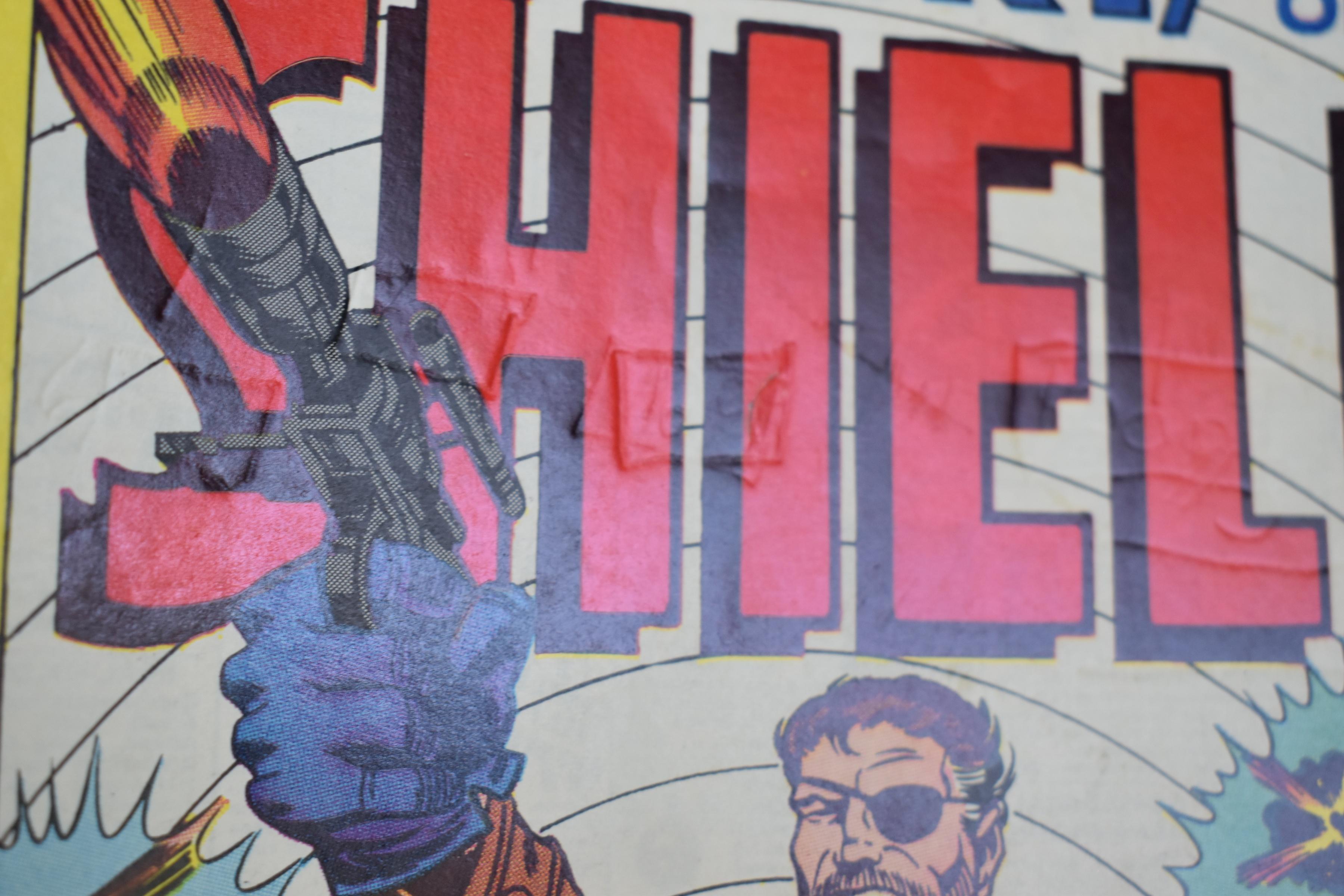 NICK FURY AGENT OF SHIELD #14 | CLASSIC HERB TRIMPE | *FAINT INDENTATIONS, SOLID, SEE PICS*