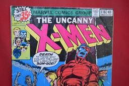 UNCANNY X-MEN #116 | INTRO TO WOLVERINE HEALING POWERS! | *CREASING, BK CVR TEAR, SEE PICS*