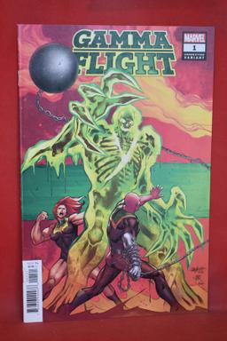 GAMMA FLIGHT #1 | 1ST FULL TEAM APP OF GAMMA FLIGHT, 1ST APP OF STOCKPILE - PACHECO VARIANT