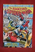 AMAZING SPIDERMAN #125 | 2ND APP AND ORIGIN OF MAN-WOLF! | JOHN ROMITA SR - SOLID BOOK!
