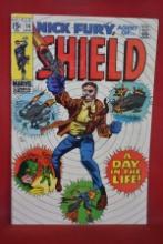 NICK FURY AGENT OF SHIELD #14 | CLASSIC HERB TRIMPE | *FAINT INDENTATIONS, SOLID, SEE PICS*