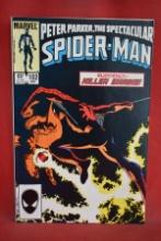SPECTACULAR SPIDERMAN #102 | A LIFE FOR A LIFE! | JOHN BYRNE & LARRY LIEBER