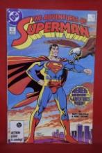 ADVENTURES OF SUPERMAN #424 | 1ST CAT GRANT, 1ST SAMUEL LANE, TITLE CHANGE ISSUE