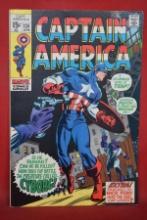 CAPTAIN AMERICA #124 | STOP THE CYBORG! | SEVERIN/LEE - 1970 - NICE BOOK!