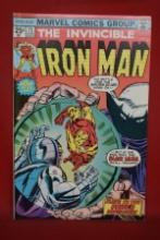IRON MAN #75 | SLAVE TO THE POWER IMPERIOUS! | GIL KANE - 1975