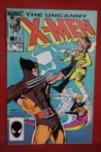 UNCANNY X-MEN #195 | A DARK AND STORMY NIGHT.. | CLASSIC BILL SIENKIEWICZ COVER ART