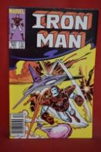 IRON MAN #201 | MADAME MASQUE - SKY DUEL | MARK BRIGHT - NEWSSTAND