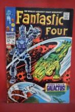 FANTASTIC FOUR #74 | KEY KIRBY COVER FEATURING GALACTUS AND SILVER SURFER - 1968