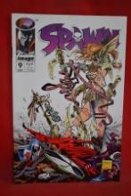 SPAWN #9 | 1ST APP OF ANGELA! | *BIT OF SPINE STRESS, SOLID BOOK*